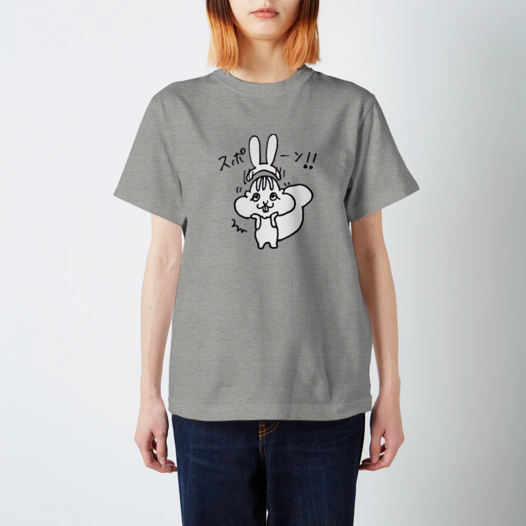 FOXY-EYEのうさぎモドキ～耳外れる Regular Fit T-Shirt