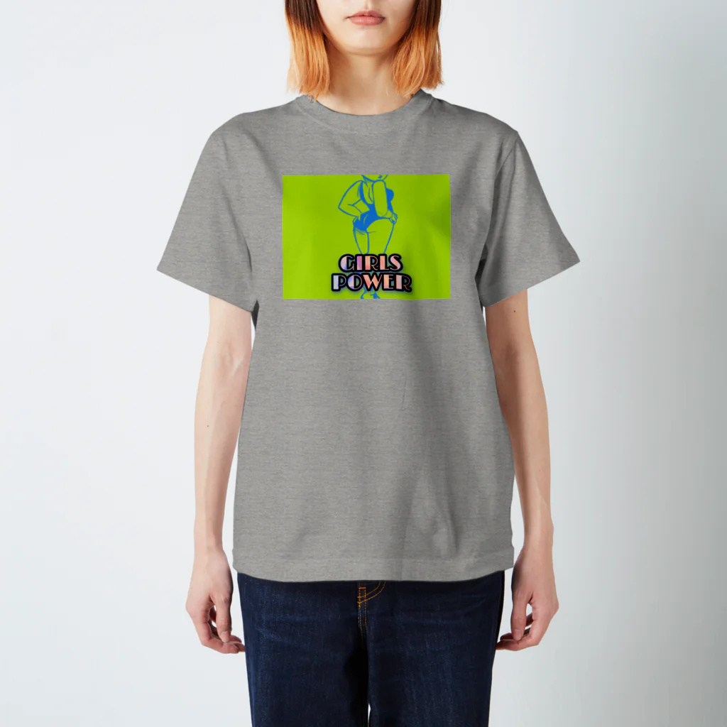 Kana Lilo BallardのGIRLS POWER💪🏽 Regular Fit T-Shirt