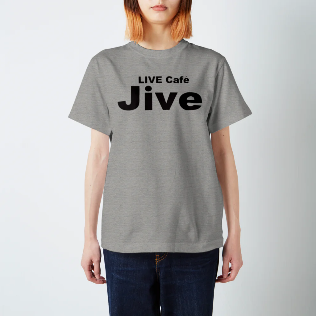 ライブカフェジャイブのベーシック　黒ロゴ Regular Fit T-Shirt