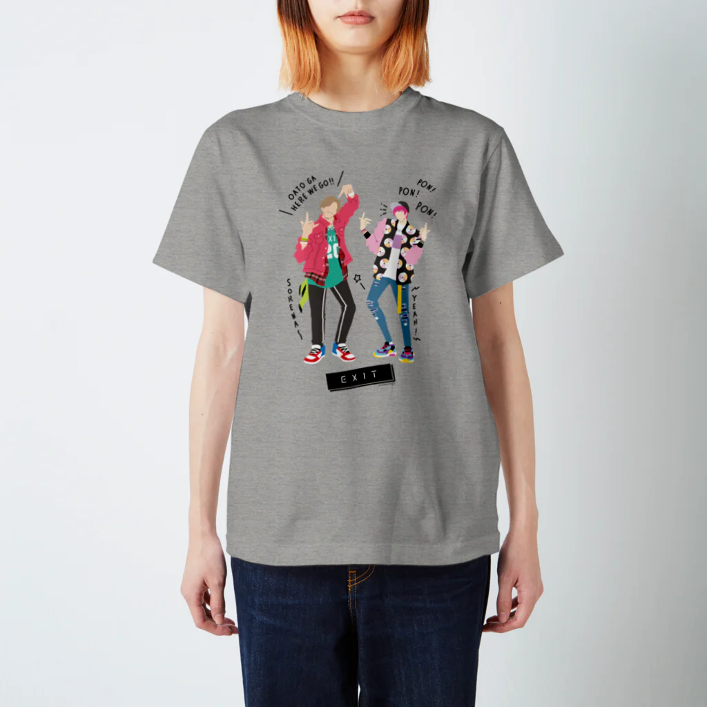 よしもと芸人オフィシャルショップのzakkaYOSHIMOTO EXIT スタンダードTシャツ