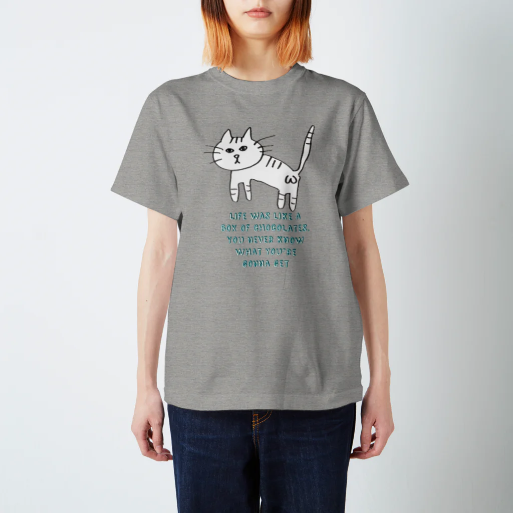 どんぐり屋別館のトラさんイラストシリーズ スタンダードTシャツ