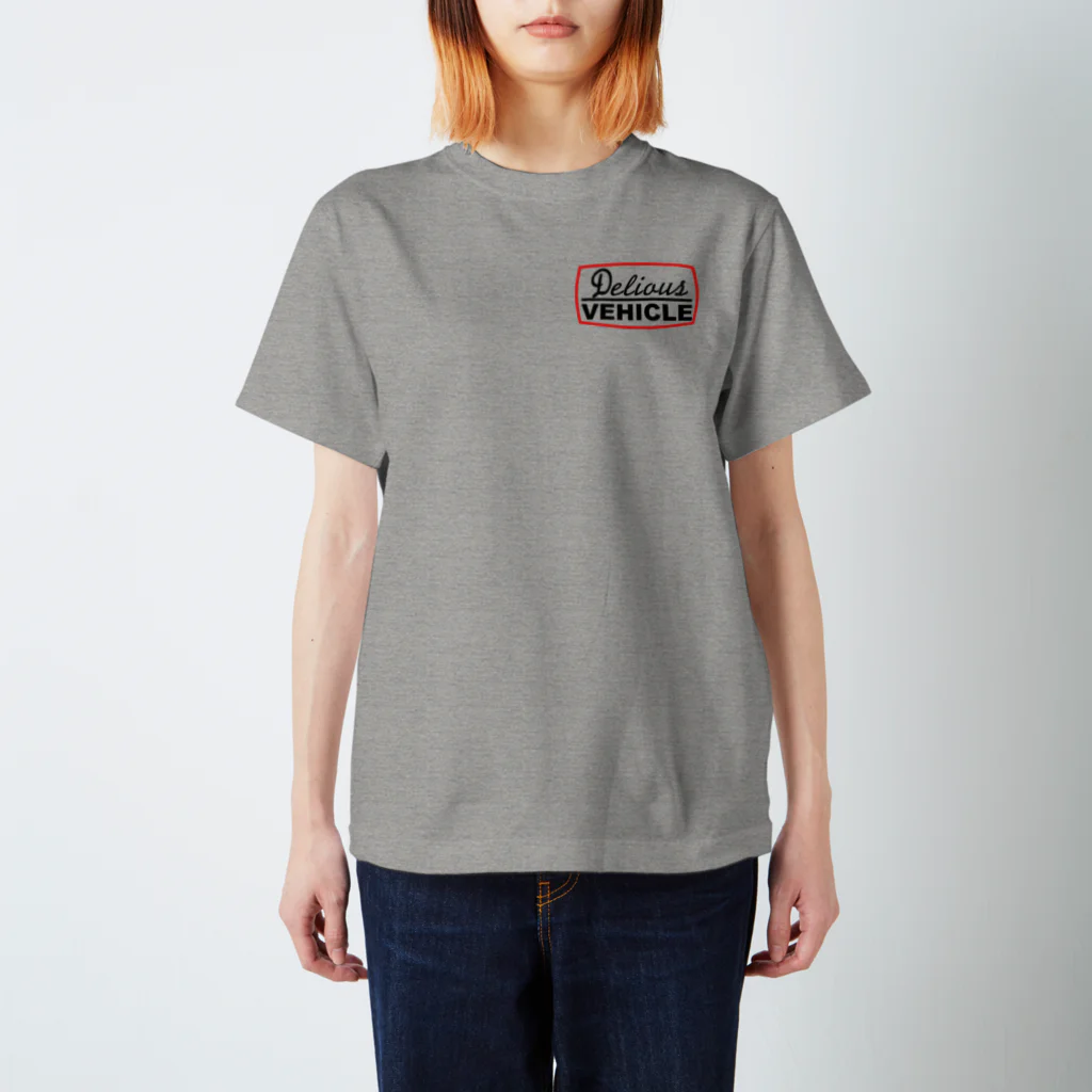 Delicious VEHICLEのsimple letter type1 スタンダードTシャツ