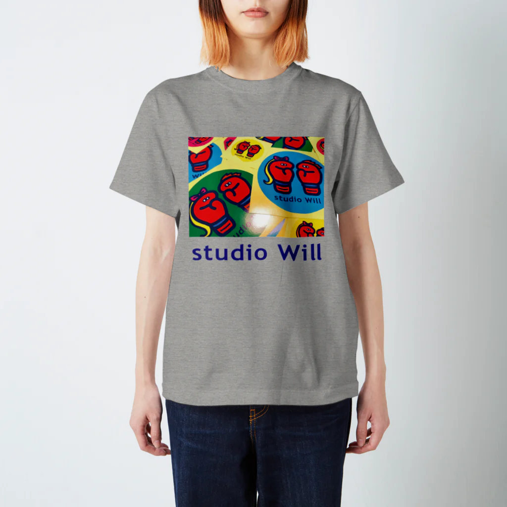 総合格闘技・フィットネス studio Willの studio Will×INGRID カラフルオリジナルTシャツ_B Regular Fit T-Shirt