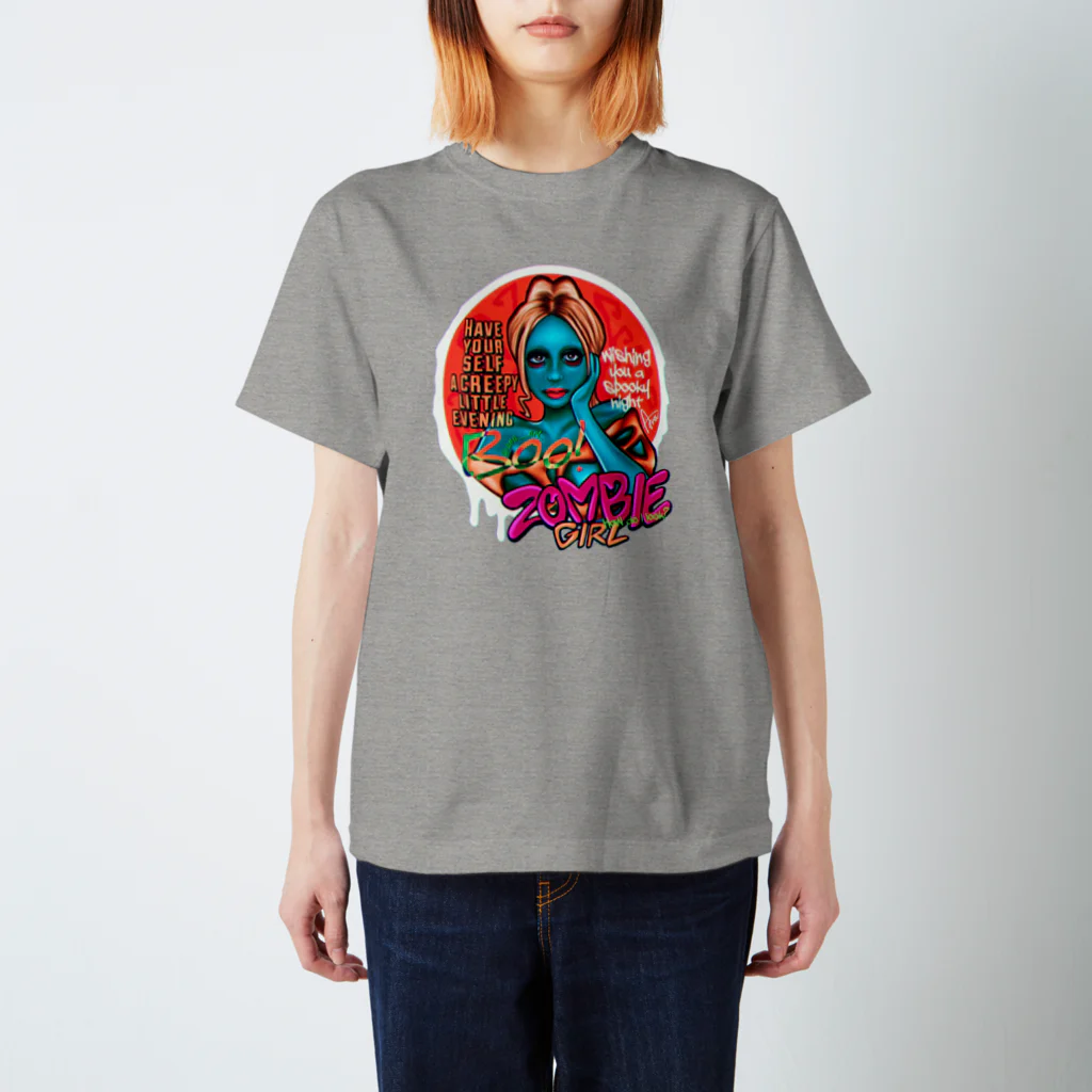 SPLASHYのZOMBIEGIRL SLSY スタンダードTシャツ