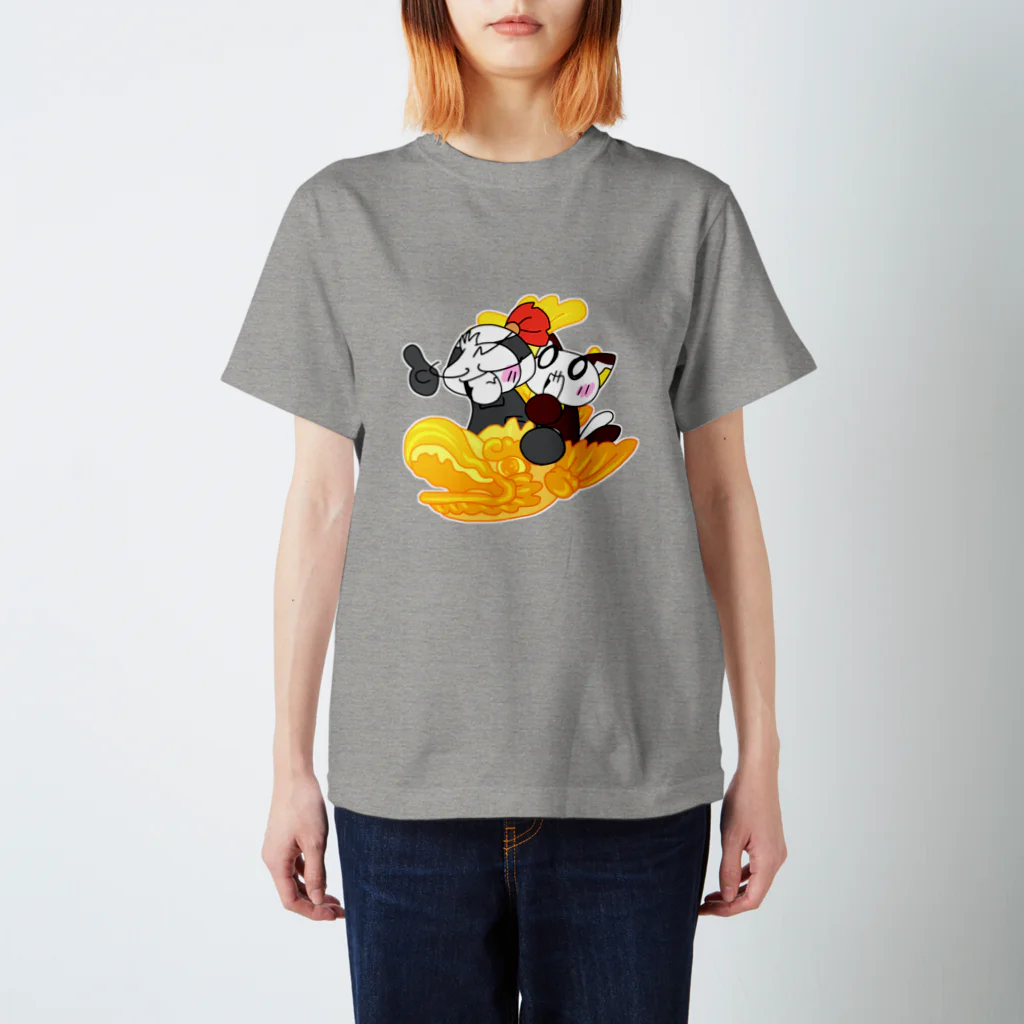 NekokoNyachikoのシャチホコ夫婦バージョン Regular Fit T-Shirt