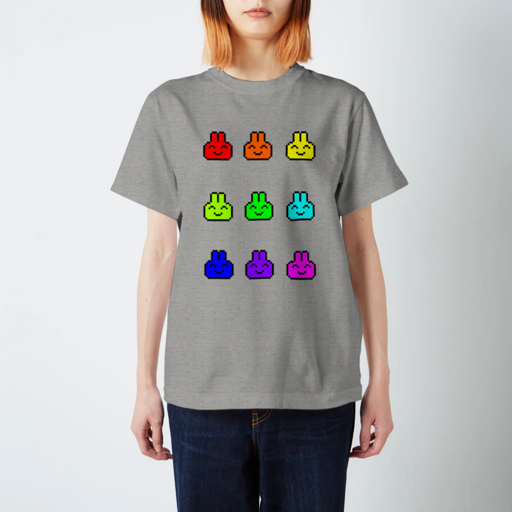 シュがたそのおみせのドット絵うさぎ Regular Fit T-Shirt