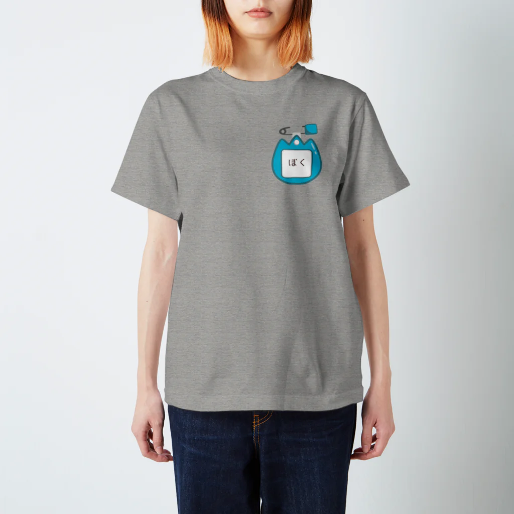 イラスト MONYAAT のCT129 幼稚園バッチ・名札D*ぼく Regular Fit T-Shirt