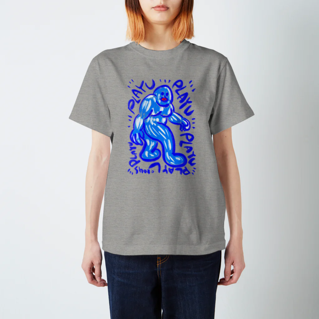 PlayU プレイユーのPlayU Yeti Graphic Tee Regular Fit T-Shirt