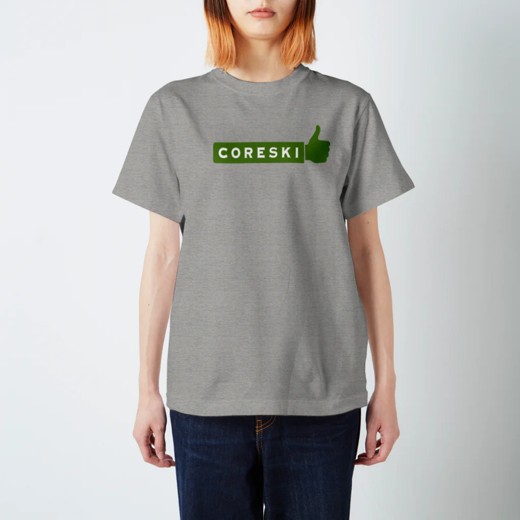 mimitabDECK.Kのこれ好き（抹茶色） Regular Fit T-Shirt