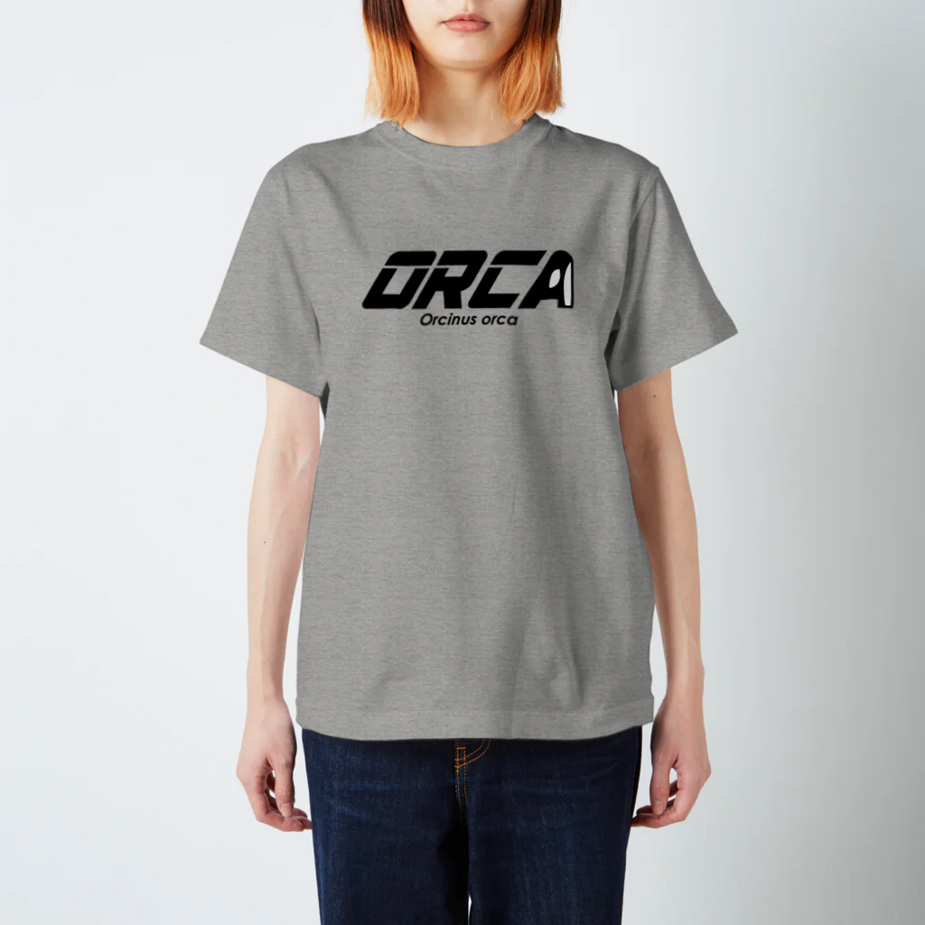 クジラの雑貨屋さん。のORCA ロゴ Regular Fit T-Shirt