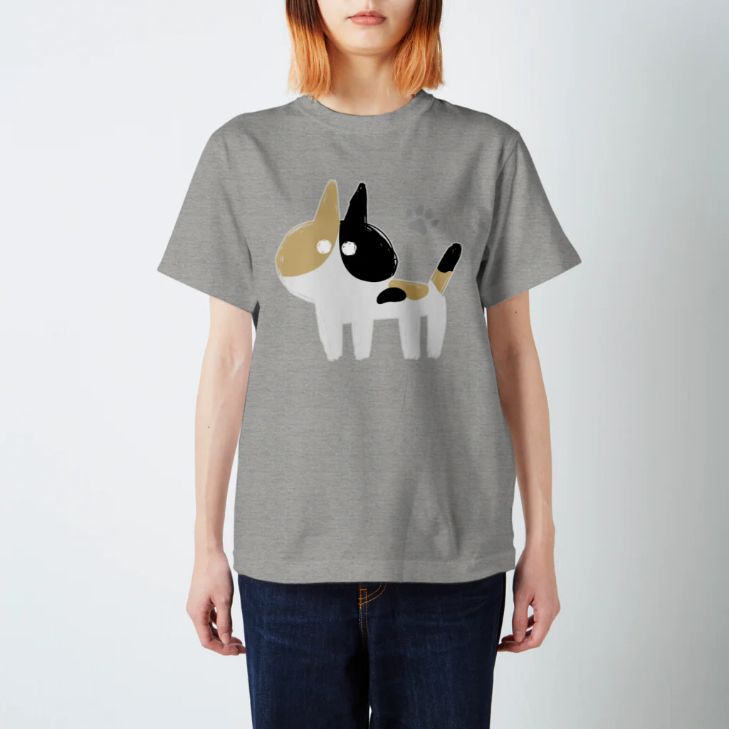 ツギハギ ニクの【GuchaNeko】三毛 Regular Fit T-Shirt