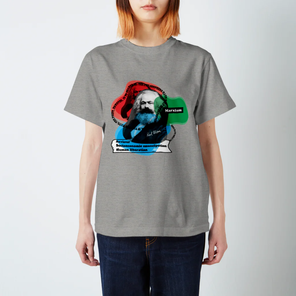 neyneyneySHOPのKarl Marx スタンダードTシャツ