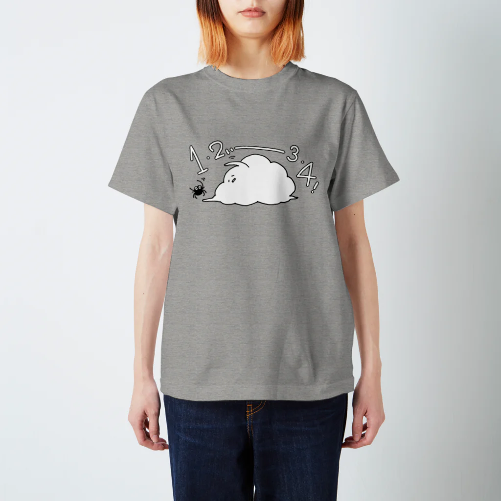 東ぬりえのストレッチ雲 スタンダードTシャツ