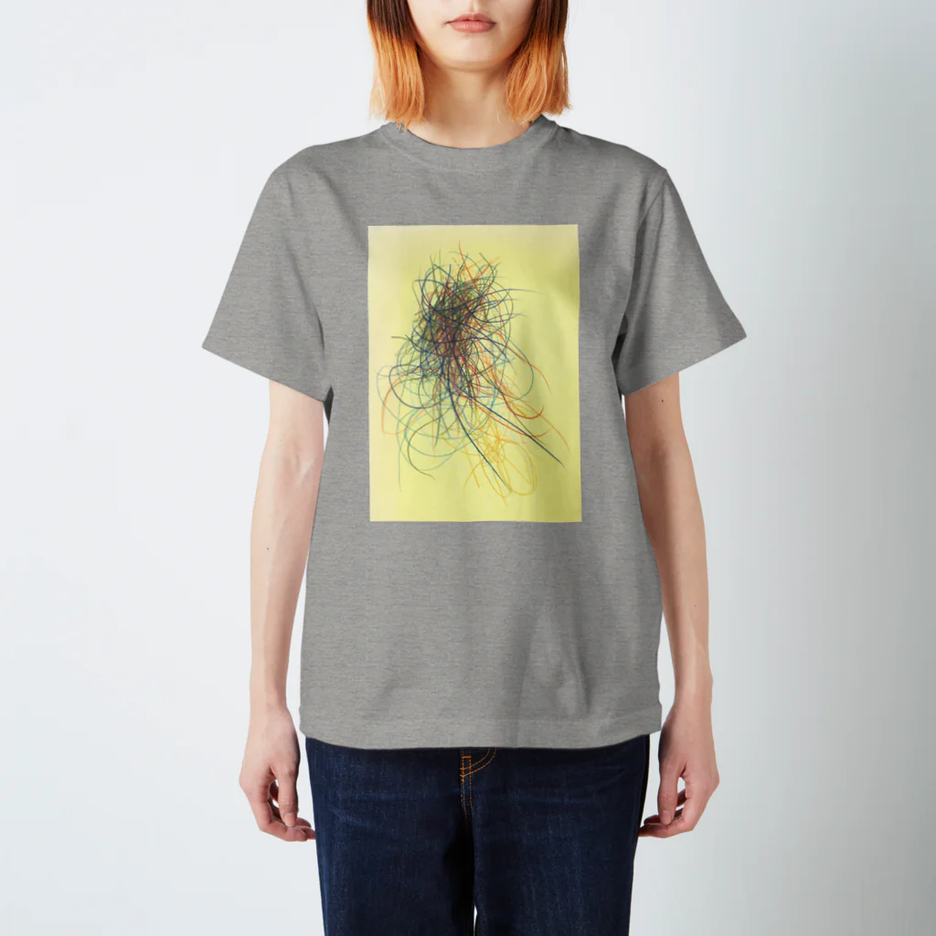 iropengoodsのDrawing 　２０１９ Regular Fit T-Shirt