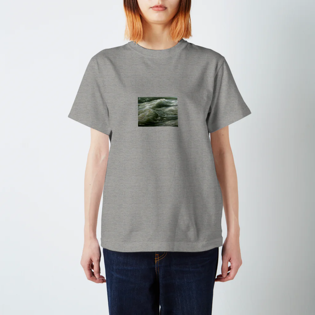 edafukkuの波 Regular Fit T-Shirt