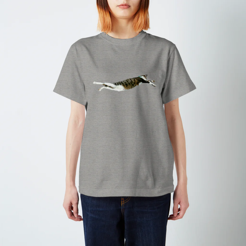 96thecatの行き倒れこねこ Regular Fit T-Shirt