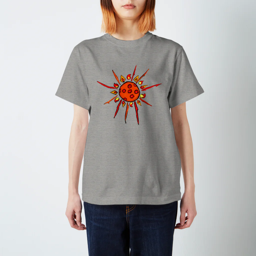 Hisa Desigh Storeの太陽sun スタンダードTシャツ