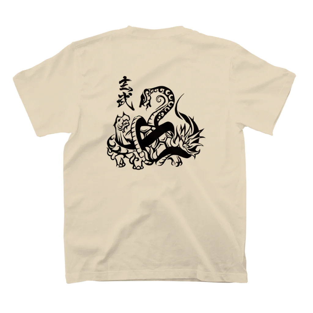 Last Chapterの【四神獣〜玄武〜】両面プリントTシャツ スタンダードTシャツの裏面