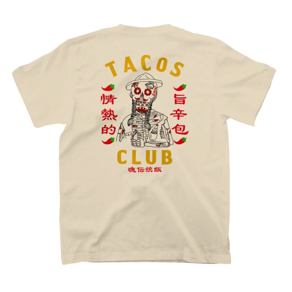 Funny Pop StoreのTACOS CLUB -VXIN collaboration- スタンダードTシャツの裏面