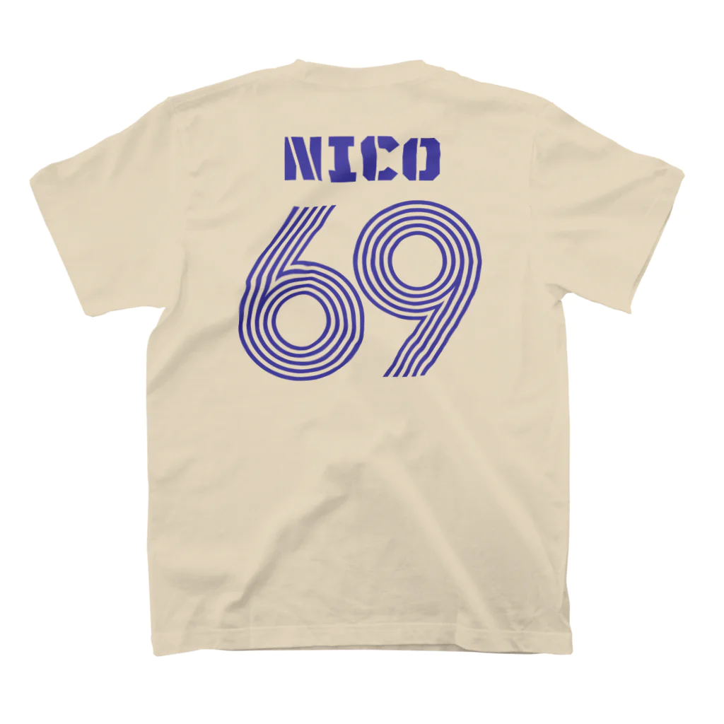 NicoRock 2569のNICO69 スタンダードTシャツの裏面