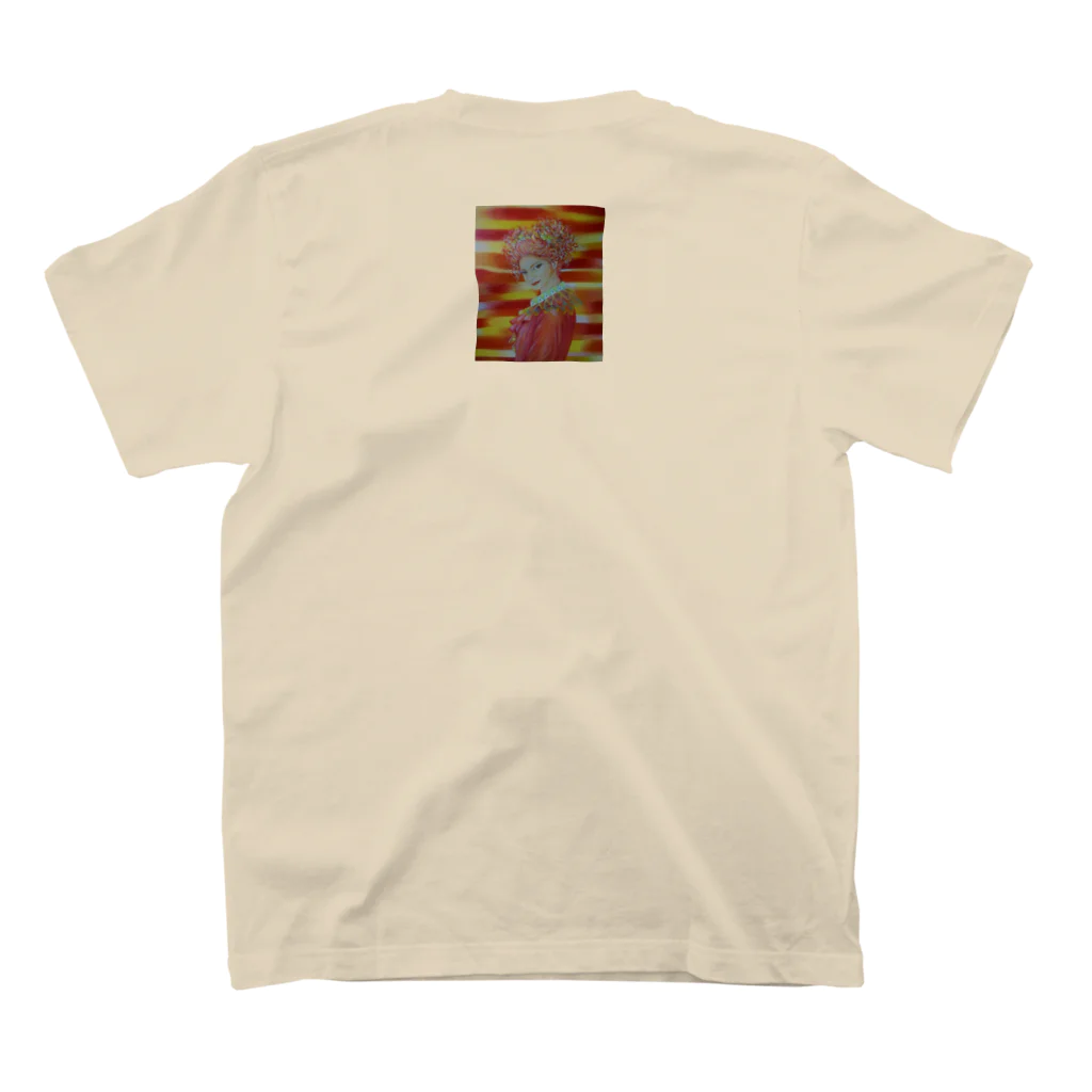 Happy Circusのハッピークラウン4・woman Regular Fit T-Shirtの裏面