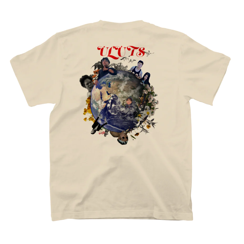 Urchin livin' under the streetのuluts earth スタンダードTシャツの裏面