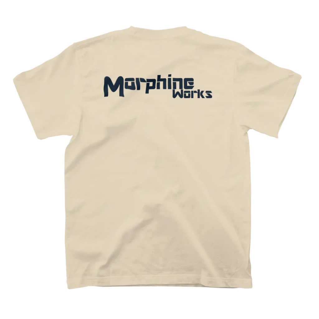 Morphine WorksのMorphine Works スタンダードTシャツの裏面