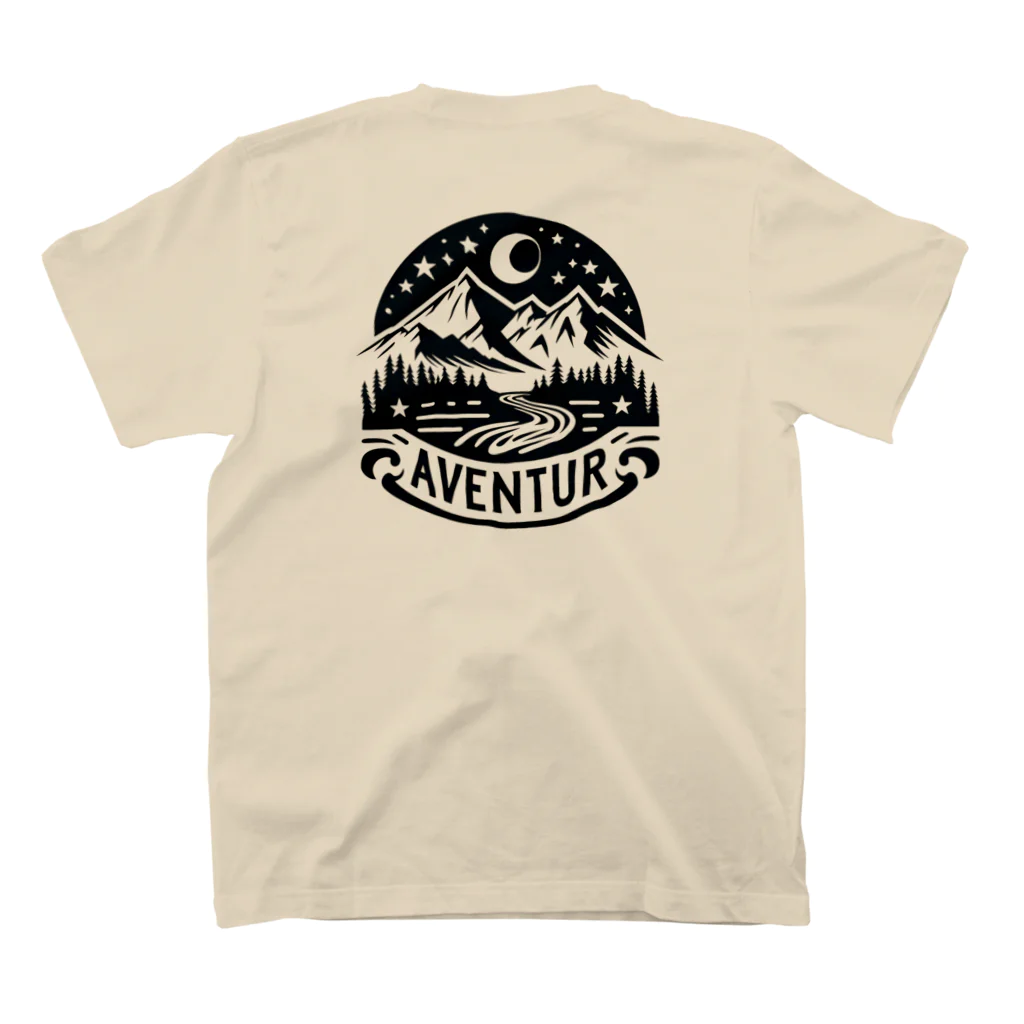 yk-planningのAdventure スタンダードTシャツの裏面