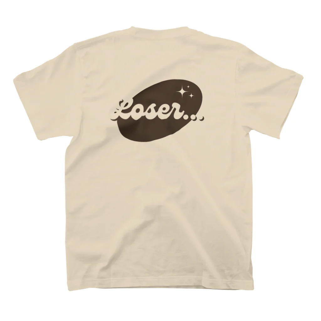 Loser... のホイップ スタンダードTシャツの裏面