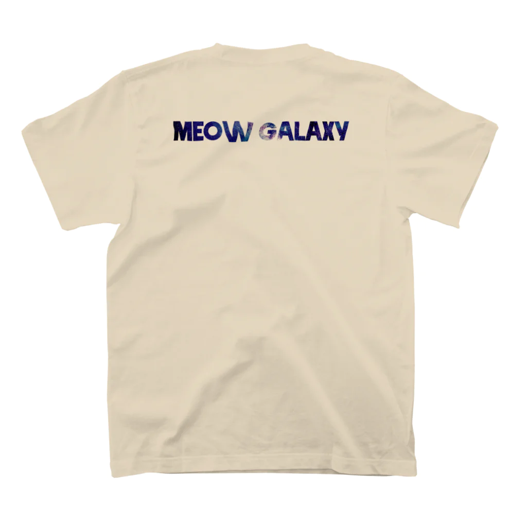 MEOW GALAXYのmy earth スタンダードTシャツの裏面