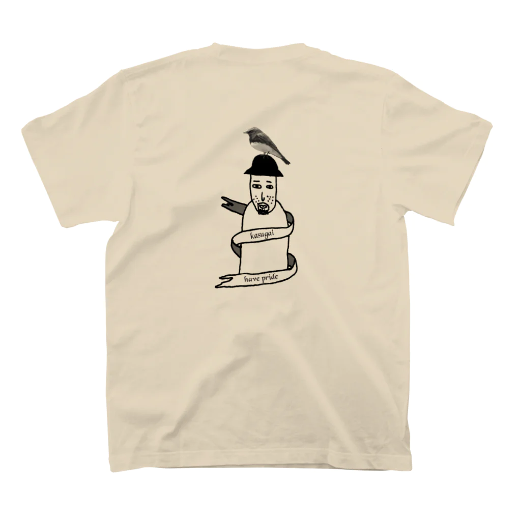 Tシャツ屋はるひこのkasugai Regular Fit T-Shirtの裏面