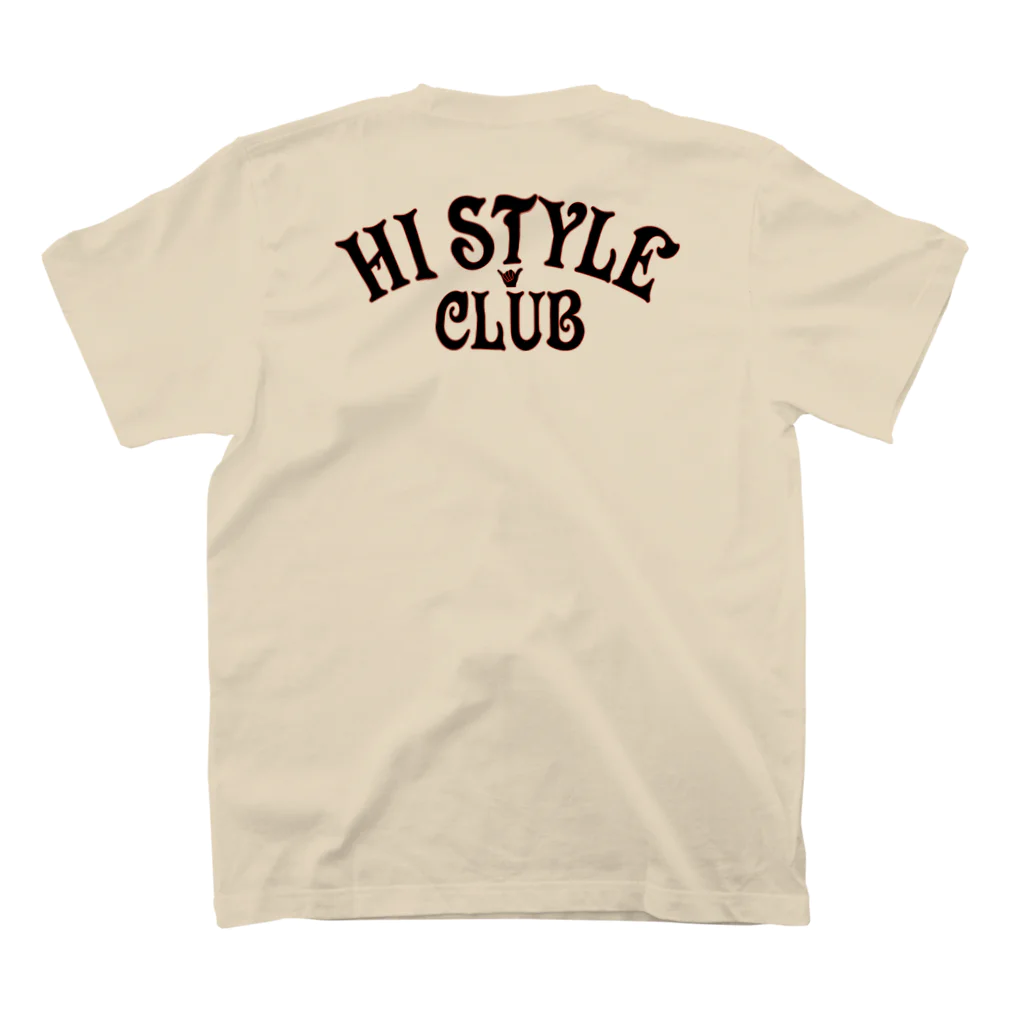 ハワイスタイルクラブの〔Back Print〕 HI STYLE CLUB Regular Fit T-Shirtの裏面