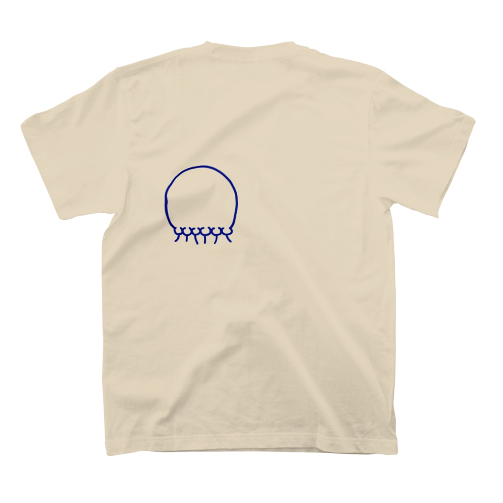Medusasのゆるくらげちゃん Regular Fit T-Shirtの裏面