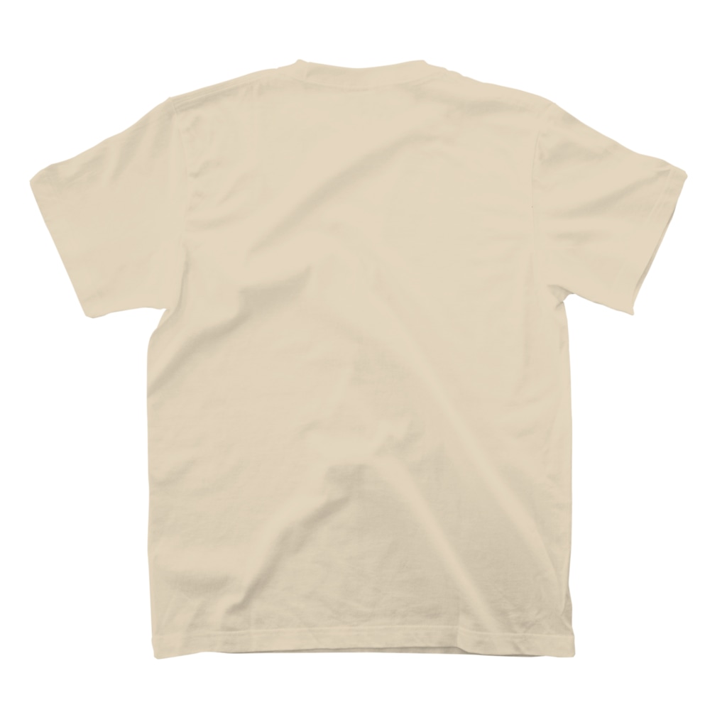 新宿サムライクリームソーダ部の新宿SAMURAIクリームソーダ部 Regular Fit T-Shirtの裏面