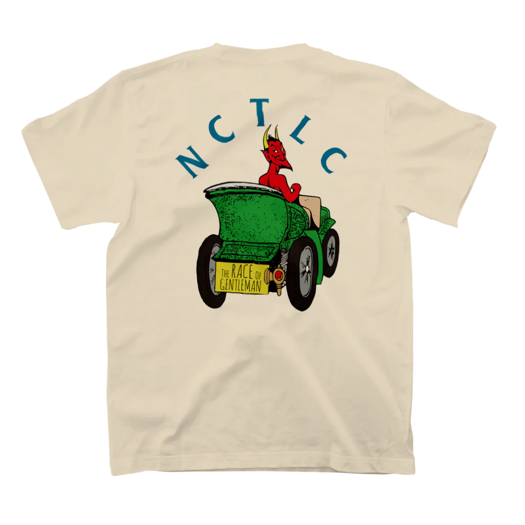 Car Club NOCTILUCAのDevil On The Phaeton Regular Fit T-Shirtの裏面