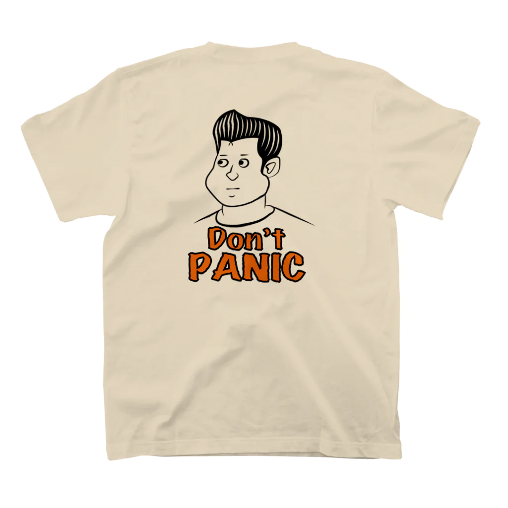 VADA SITEのPanic Boy スタンダードTシャツの裏面