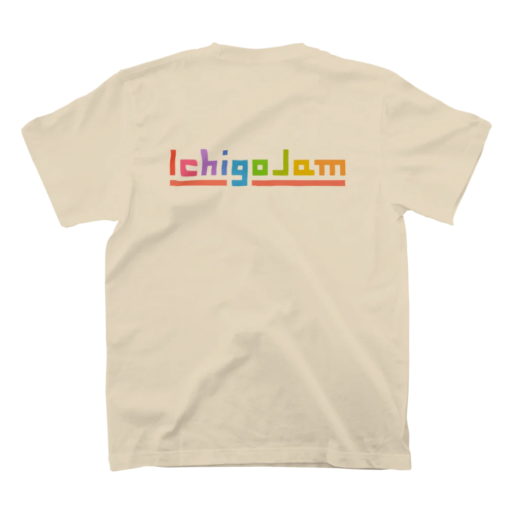 福野泰介のIchigoJamグッズ スタンダードTシャツの裏面