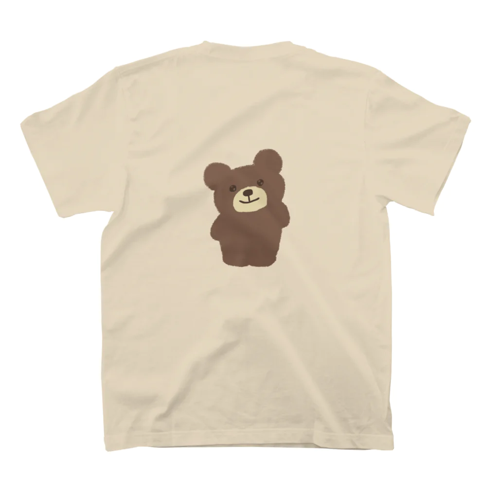 Fluffy bearのロッティ　ハートロゴTシャツ Regular Fit T-Shirtの裏面