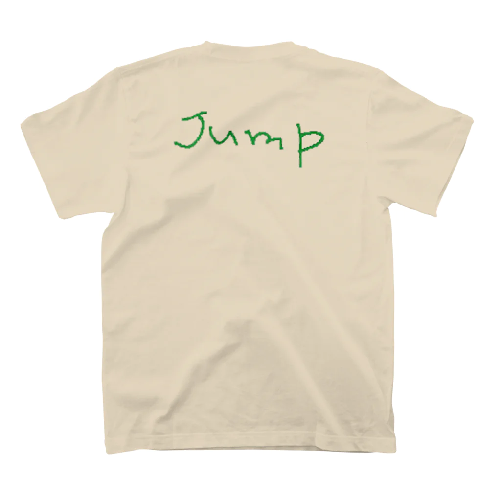 きままNIESのjumpダイナソー スタンダードTシャツの裏面