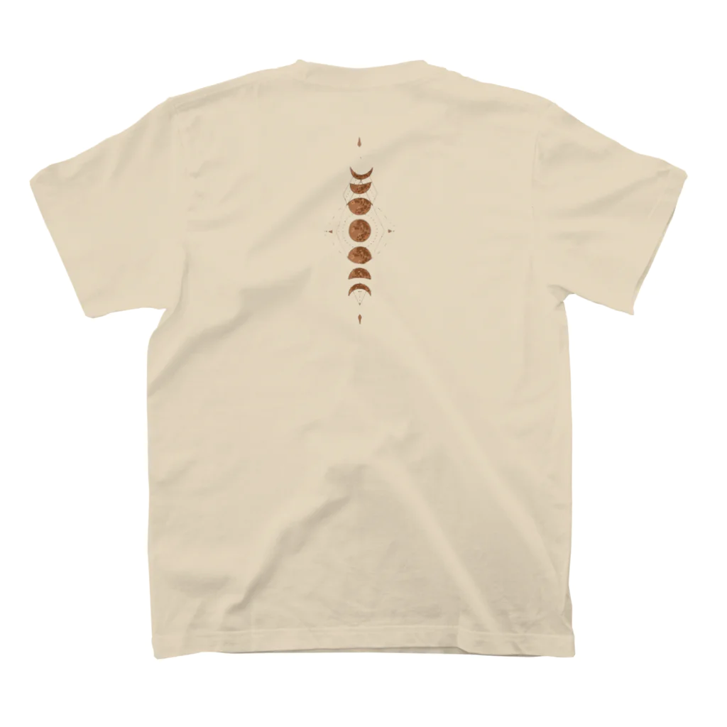 mochikoyogaclassのyogaTシャツ Regular Fit T-Shirtの裏面