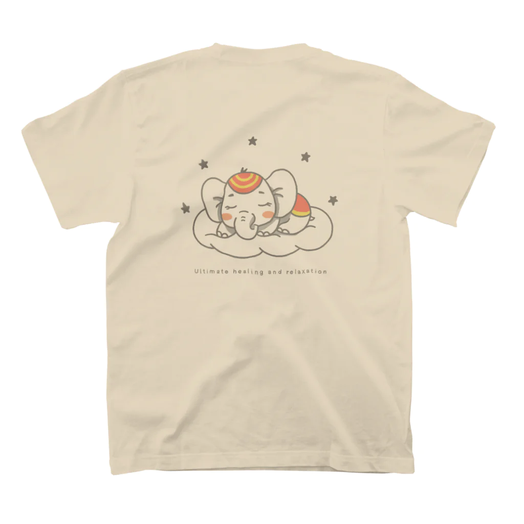 Shigeharu Fujitaniのトンファくん スタンダードTシャツの裏面