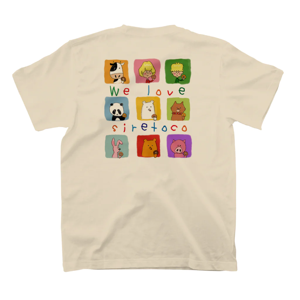 徳山きみあき/Kimiaki TokuyamaのシレトコTシャツ Regular Fit T-Shirtの裏面