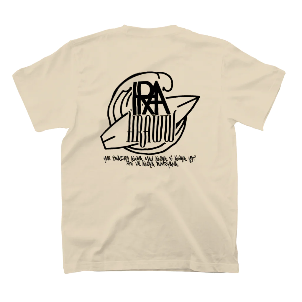 HRAWWのHRAWW　2022S/S　新作　SURFWAVE Regular Fit T-Shirtの裏面