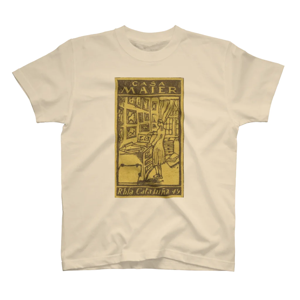 YS VINTAGE WORKSのスペイン 1960年 CASA MAIER タイポグラフィー スタンダードTシャツ