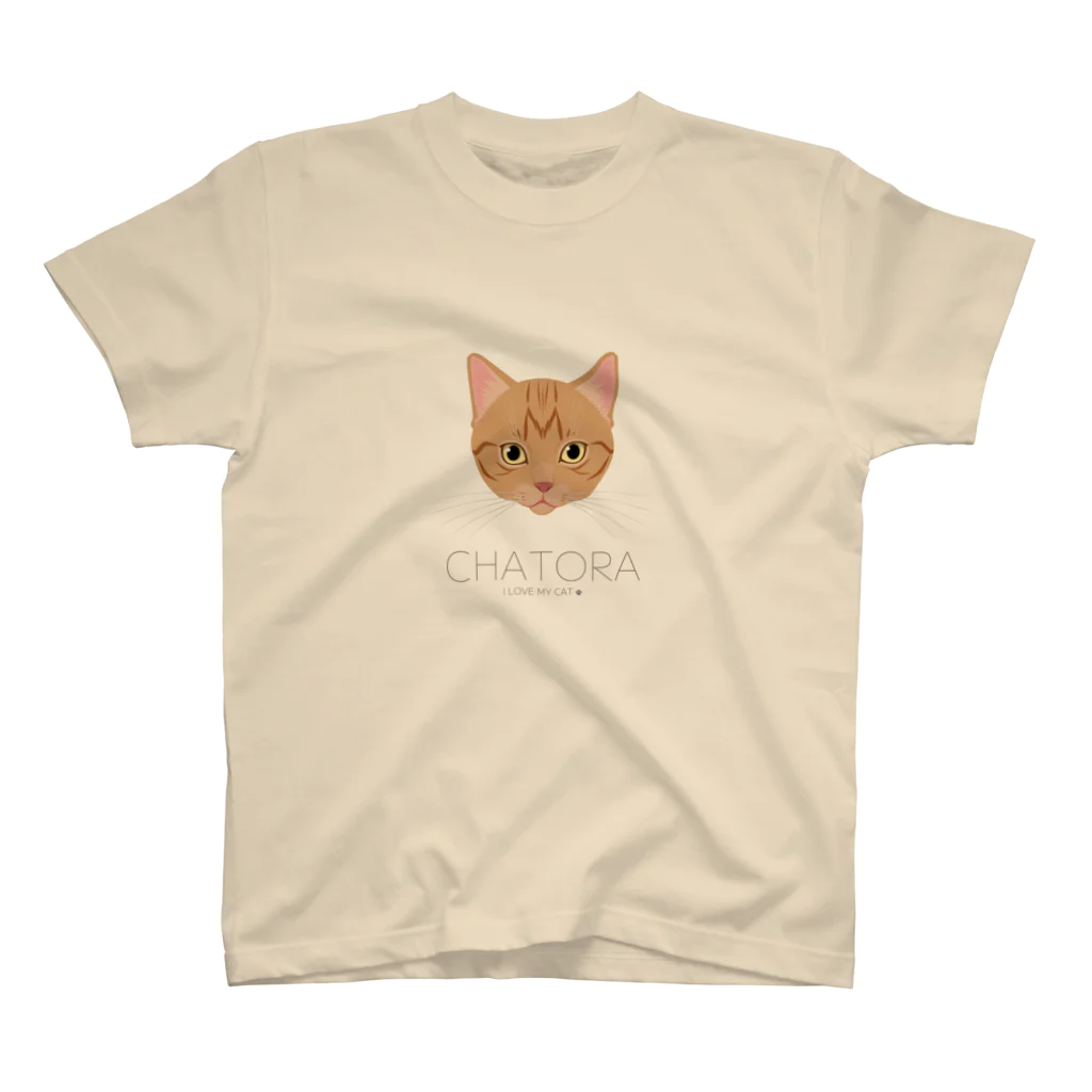 Baby Tigerのねこラブ・茶トラ Regular Fit T-Shirt