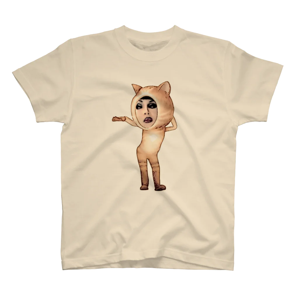 WATABO- LIFEのNaちゃん ニャンコバージョン Regular Fit T-Shirt