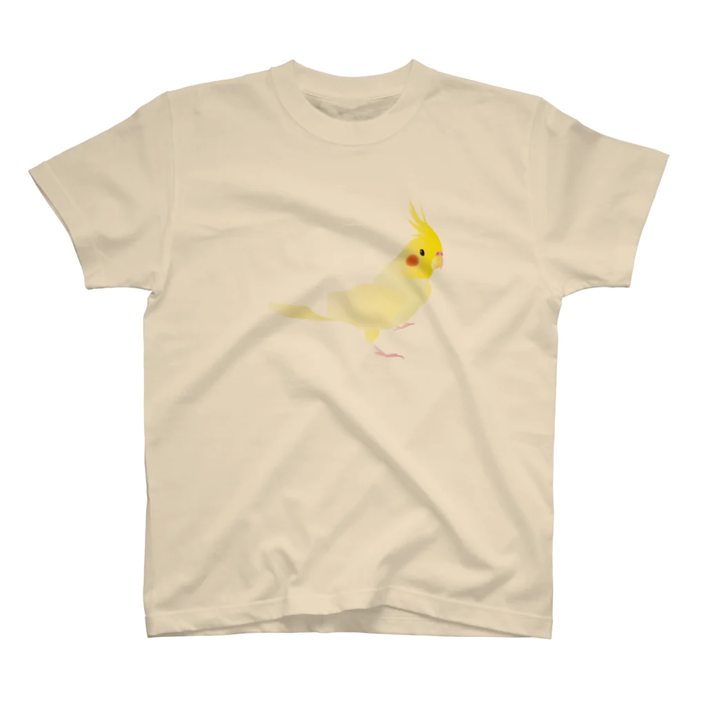 動物モチーフ雑貨店　うちのこのオカメインコ　ルチノー Regular Fit T-Shirt