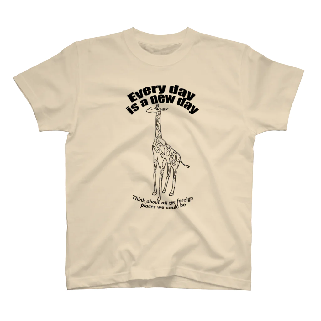 My designのGiraffe Regular Fit T-Shirt
