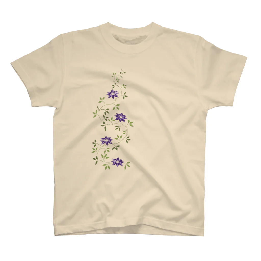 ツバメ堂の鉄扇の花 Regular Fit T-Shirt