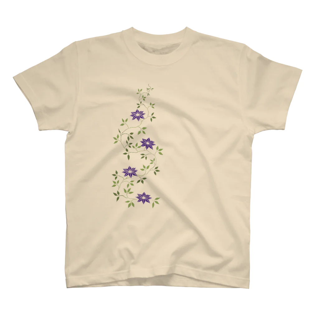 ツバメ堂の鉄扇の花 スタンダードTシャツ